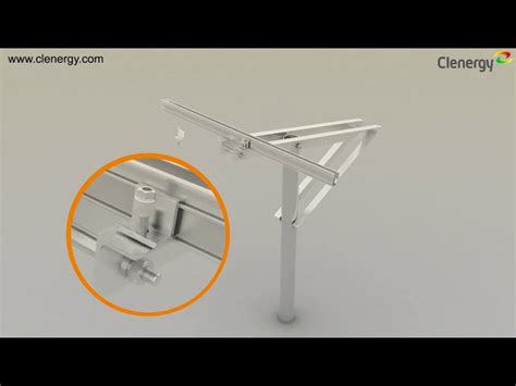 PostMount A Series Clenergy Solar Racking Cable Management PV