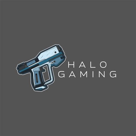Gun Halo Gaming Logo Turbologo Logo Maker