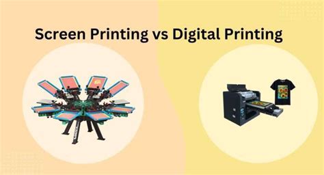 The Ultimate Guide To Screen Printing Vs Digital Printing Leading Same Day T Shirt Printer In