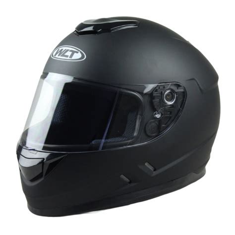 Ripley Casco Moto Integral Wlt Solid Black Matt Medium