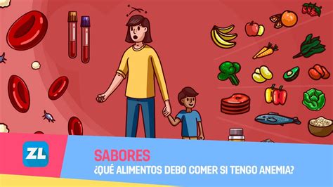 Qué alimentos debo comer si tengo anemia Sabores YouTube