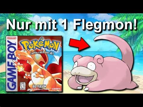 Kann Man Pokemon Rot Blau Mit NUR Einem FLEGMON Durchspielen So