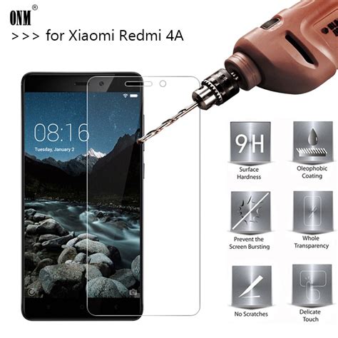 2 5D 0 26mm 9H Premium Tempered Glass For Xiaomi Redmi 4A 5 0inch