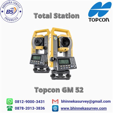 Jual Total Station Topcon Gm Murah Bergansi Bhinneka Survey