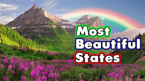 Natures Masterpieces 10 Most Naturally Beautiful States Youtube