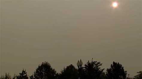 Smoke Pollution From West Coast Wildfires Brings Hazy Skies To Dc Region Fox 5 Dc