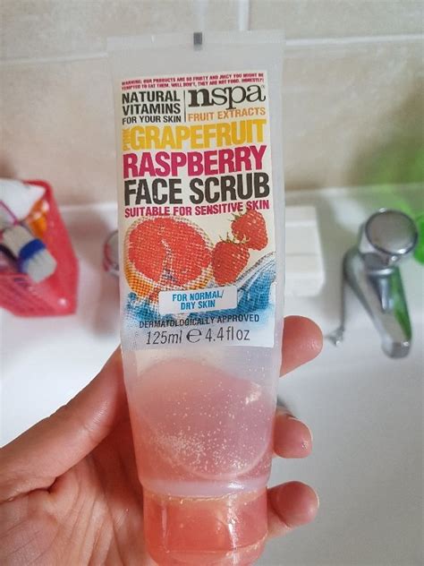 Nspa Pink Grapefruit Raspberry Face Scrub Inci Beauty