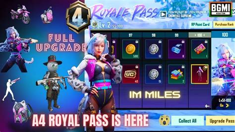 Uc A Royal Pass Maxed Out Free Upgradable Dbs And Mini