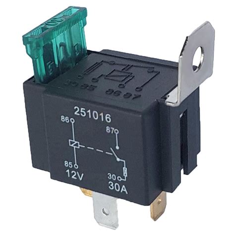 Pdtoweb 12V Реле 4 PIN Автомобильный 30AMP RY28 Нормально открытый ...