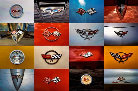 Corvette Emblem Poster Edit By Thecrow65 Corvette Chevrolet Corvette