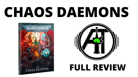 Codex Chaos Daemons Full Rules Review YouTube