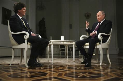 In Tucker Carlson Interview Putin Urges Us To Push Ukraine To Talks