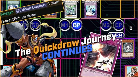 Another Tournament W QUICKDRAW YGO Edison Format YouTube