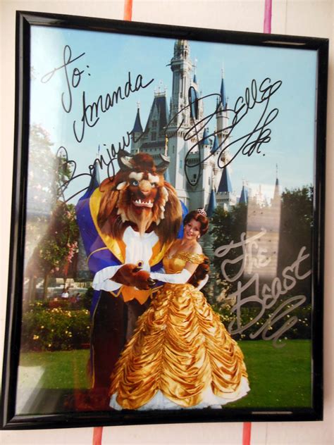 Imperfectly Possible How To Get An Autographed Photo From A Disney