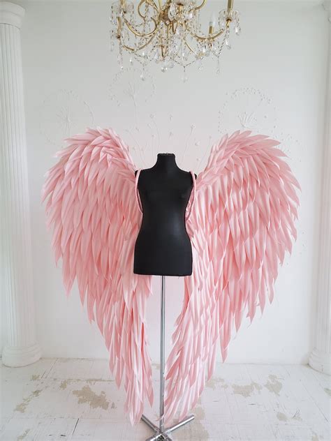 Pink Angel Wings Costume Angel Wings Cosplay Wings Photo Etsy