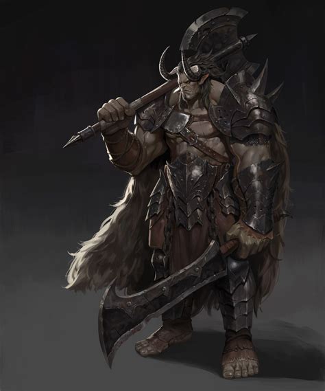 Orc Warrior Jang Minho On Artstation At