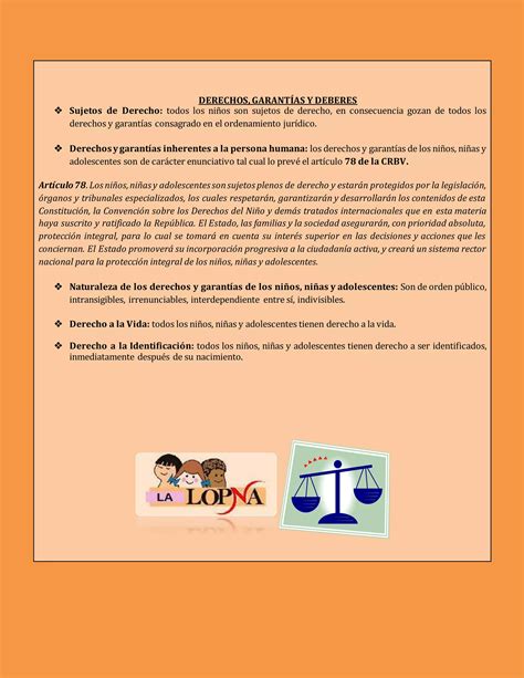 Ley Organica Para La Protección De Niños Pdf