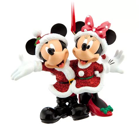 Mickey And Minnie Ornament Shopdisney Minnie Ornaments Disney