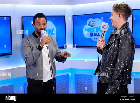 Editorial Use Only Craig David And Roman Kemp At Capitals Summertime