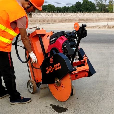 Handheld Asphalt Road Cutter Walk Behind Saw And Concrete Floor Saw