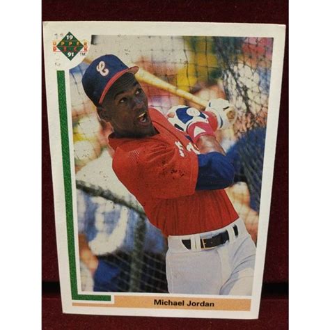 Michael Jordan Baseball Card