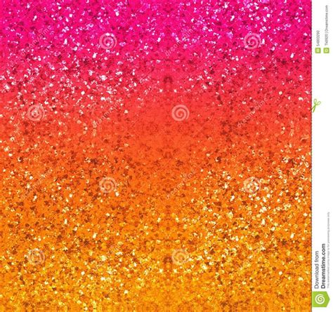 Glitter Background In Gold Red Pink And Yellow Abstract Digital Art