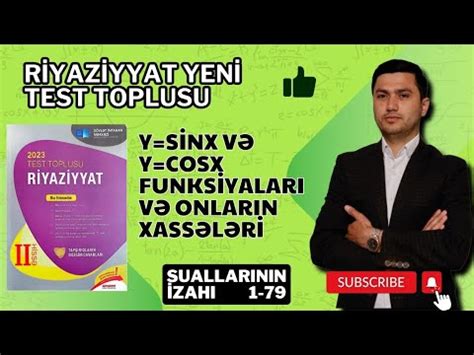 y sinx və y cosx funksiyaları və xassələri triqonometrik funksiyalar