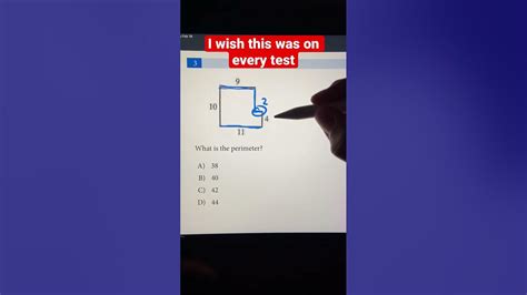 Finding The Perimeter Of Weird Shape Algebra And Geometry Math Sat