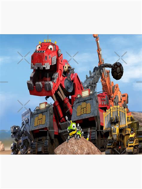 "Dinotrux dinotrux characters" Sticker for Sale by kitizor | Redbubble