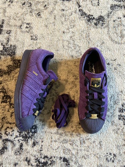 Adidas Superstar Adv X Kader Sylla Dark Purple Mens Size Ebay