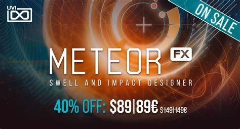 Create Rich And Immersive Cinematic Sound Effects With UVI Meteor On