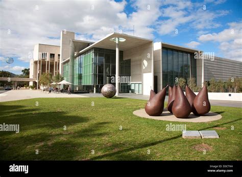 Fruits Of Art Outside The National Gallery Of Australia Building