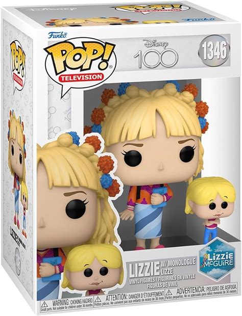 Funko Pop And Buddy Disney 100 Lizzie Mcguire Lizzie With Monologue Lizzie Toys