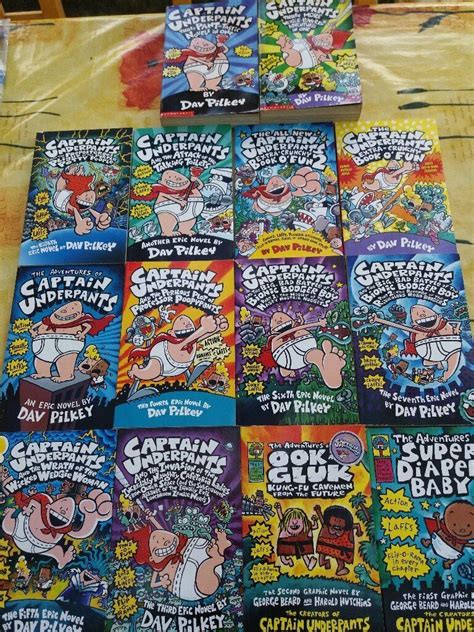 Large Collection of Captain Underpants Books | in Norwich, Norfolk ...