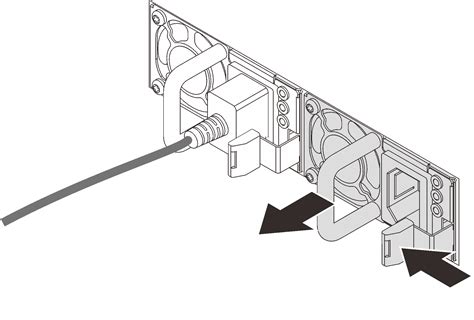 Remove A Hot Swap Power Supply Unit ThinkSystem SR Lenovo Docs