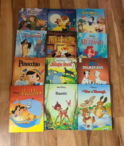 Disney Mouse Works Classic Storybook Set 12 Large Sized Etsy