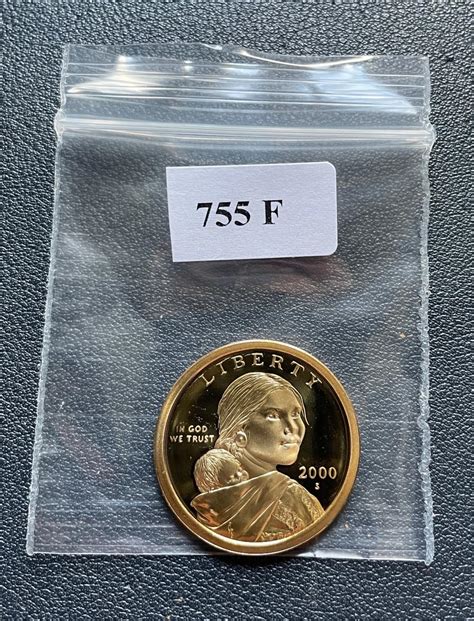 Lot 2000 S Proof Sacagawea Dollar From Original Proof Set