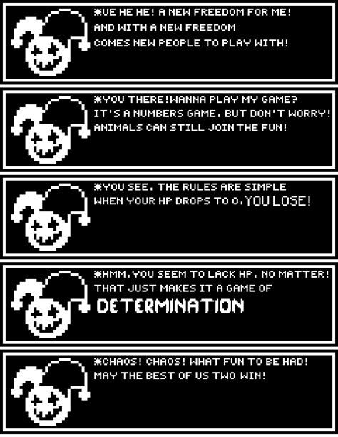 Pixilart Jevil Dialogue By Sans Enthusiast