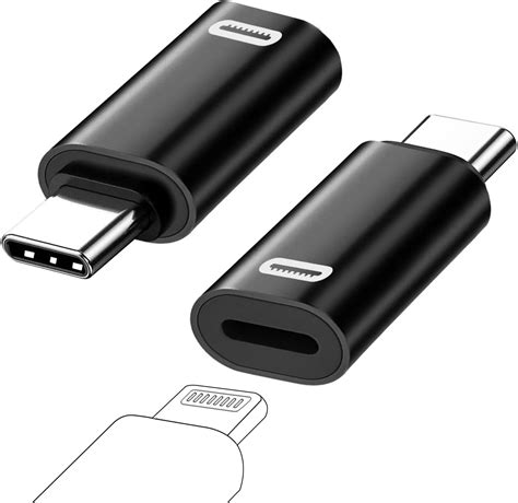 Amazon Areme Pack Usb C Male To Lightning Female Adapter Usb