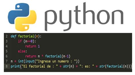 Calcular Factorial En Python Estudiar