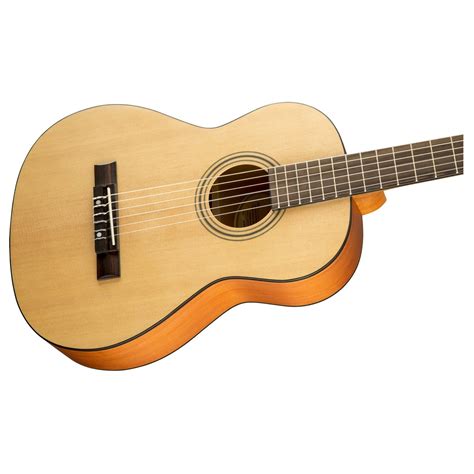 Fender ESC80 3 4 Classical Acoustic Natural At Gear4music