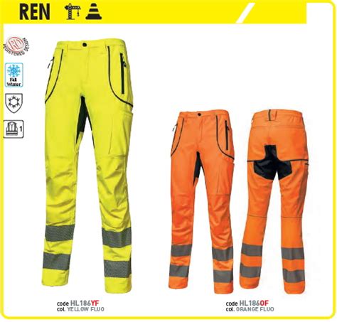 Pantaloni Da Lavoro Alta Visibilit U Power Ren Autunno Inverno