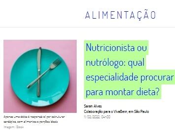 ABRAN Associação Brasileira de Nutrologia Imprensa Nutricionista