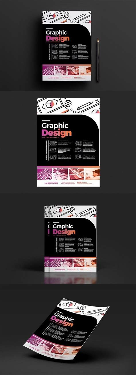 Graphic Designer Poster Template 5 | Poster template, Graphic design ...