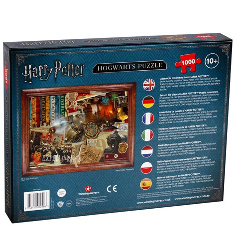 1000 Piece Jigsaw Puzzle Harry Potter Hogwarts Edition In 2020