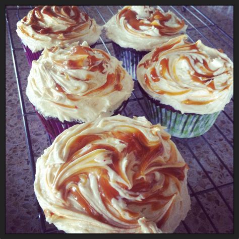 Salted Caramel Cupcakes Using The Hummingbird Bakery Recipe