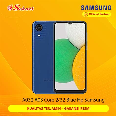 Jual Samsung Galaxy A032 A03 Core 232gb Hp Samsung A03 Core Garansi