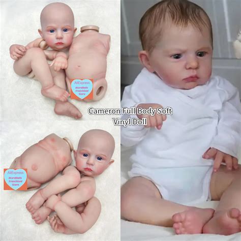 Lifelike D Reborn Boneca Para Meninos Ou Meninas Cameron Handmade