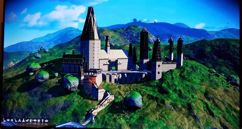 Um fã criou o castelo de Hogwarts Legacy em No Man s Sky veja