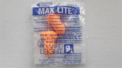 Беруши Honeywell Safety Products Max Lite | отзывы